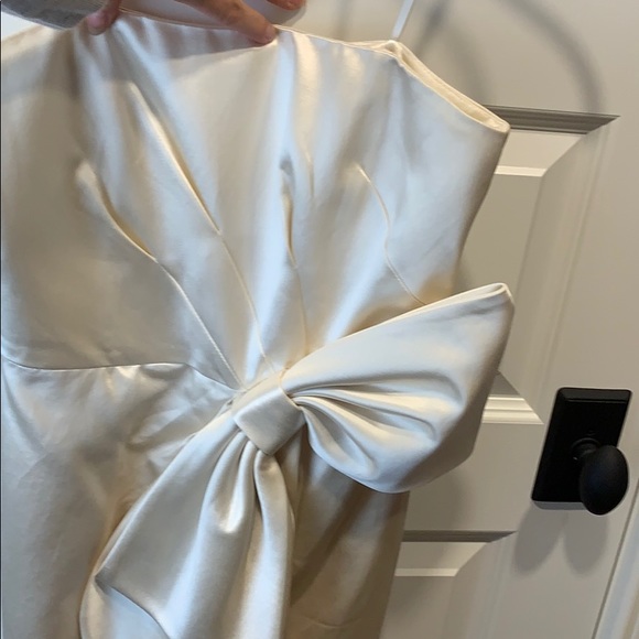 Milly ivory silk dress - Picture 4 of 5